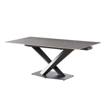 【MUNA家居】J8014型6.6尺岩板拉合餐桌/不含椅