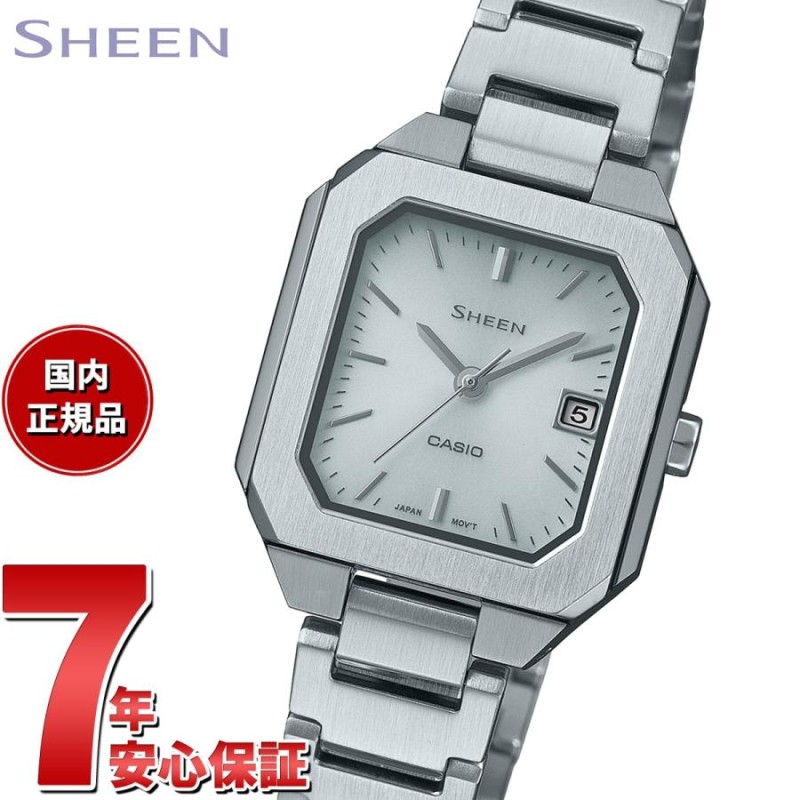 カシオ シーン CASIO SHEEN ソーラー 腕時計 レディース SHS-4528J 