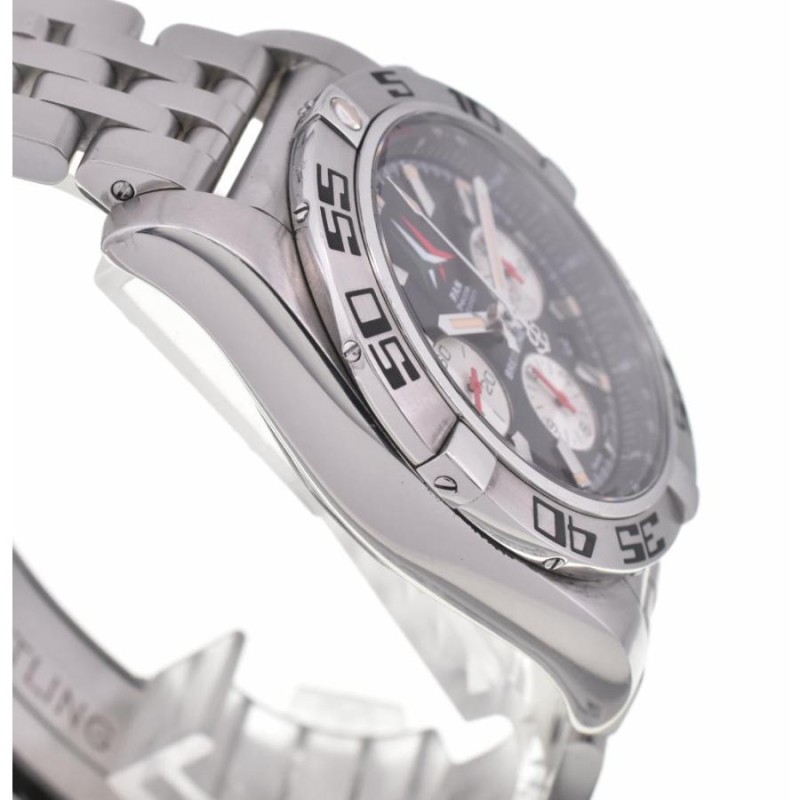 △ ☆美品【BREITLING】ブライトリング クロノマット44 フレッチェトリコローリ AB0110 自動巻き メンズ O#104297 |  LINEショッピング