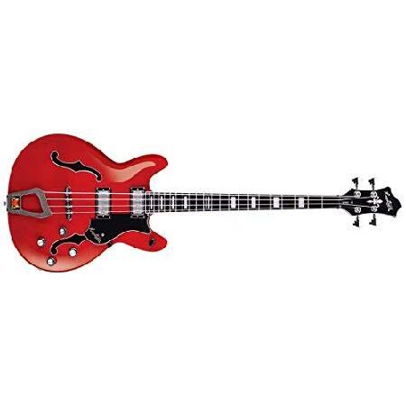 Hagstrom VIKB-WCT Viking Bass Wild Cherry Transparent