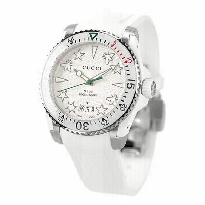 グッチ 時計 メンズ ダイヴ 40mm スイス製 クオーツ 腕時計