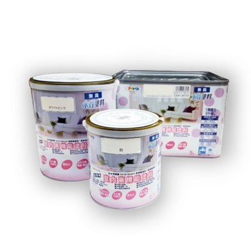 日本Asahipen 無味分解甲醛高機能塗料玫瑰白1.6L