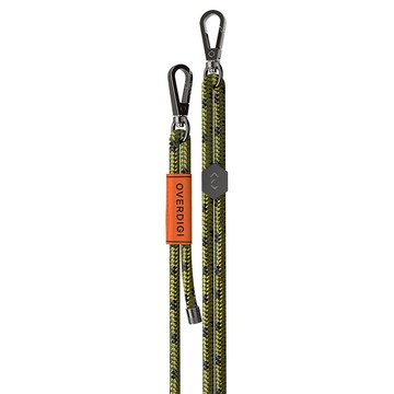 OVERDIGI Handy P 龐克長度可調肩背繩 (最長125cm 最短65cm) 輕巧穩固金屬扣環  龐克肩背長繩  1條