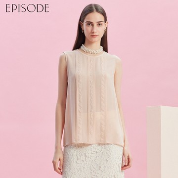 EPISODE - 輕薄舒適親膚蠶絲圓領背心E43312