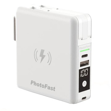 PhotoFast 銀箭資訊 萬用充 五合一磁吸行動電源 10000mAh  MUTICHARGE10000  白色
