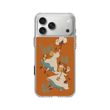 iPhone 17 Pro Max Clear Case（相機按鈕） 透明 - Autumn's Tale / 秋天的故事 - 隨風飛舞