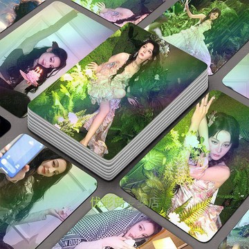 【小悅居】迪麗熱巴高顏值三寸劇照小卡55張盒裝高清精美寫真自拍應援LOMO卡明星周邊、鐳射小卡、高顏收藏、賀思慕、白日提