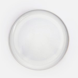 艾禮思陶瓷平盤27cm 晨霧白