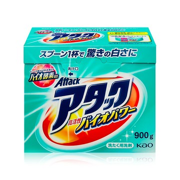 日本kaoattack高活性酵素洗衣粉900g