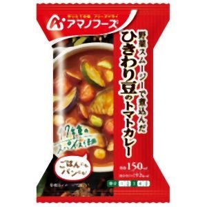 アマノフーズ ひきわり豆のトマトカレー 36g