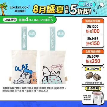 【樂扣樂扣】Snoopy聯名款_萬用提袋