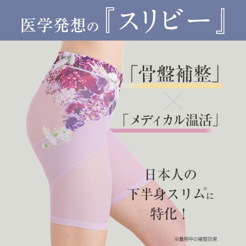 スリビー サムシングブルーLL DR METHOD スリビー ガードル フレンチピンクとサムシングブルー2点LL DRMETHOD Slibee スリビー ガードル  サムシングブルーLL