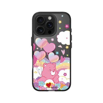 iPhone 16 Pro Clear 酷墨灰 - Care Bears - Love-a-Lot Bear