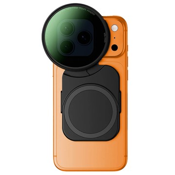 JJC 磁吸Magsafe蘋果Apple手機iPhone 17/16/15/14/Air濾鏡轉接環&CPL偏光鏡MFS-3CPL口徑67mm;附2分孔冷靴座