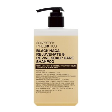 【古寶】益生元黑馬卡賦黑洗髮精450g