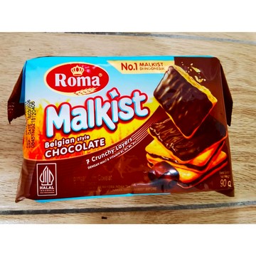 Roma  巧克力厚醬蘇打餅90克   1包   印尼美食   公司正品   甜甜價   現貨   快速出
