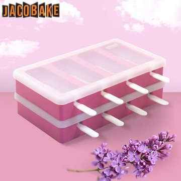 雪糕硅膠模具家用自制冰棒冰棍磨具做兒童冰淇淋帶棒冰糕凍冰塊