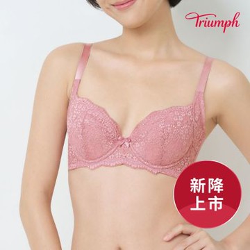 黛安芬-美型嚴選系列 全罩鋼圈內衣 B-E 茶玫瑰