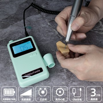 熱銷啟牛充電電磨機小型手持打磨機迷你家用電鉆玉石木雕核雕打磨工具