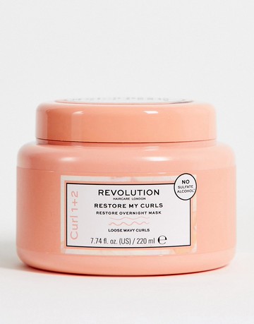 Revolution Haircare Restore My Curls Overnight Mask 220ml-No colour