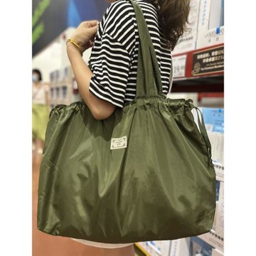 大容量折疊超市購物袋便攜式環保手提袋防水時尚買菜包旅行收納袋