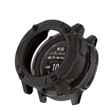 【半包保護殼】適用 Garmin instinct 2X 鎧甲錶殼 防摔 邊框 軟殼