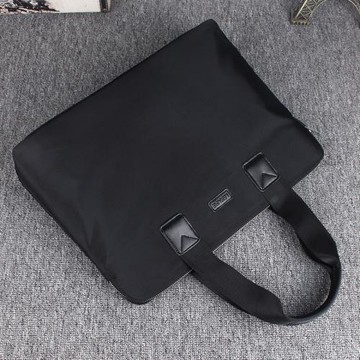 男包手提包休閑商務文件包尼龍包書包大容量時尚公文包會議資料包