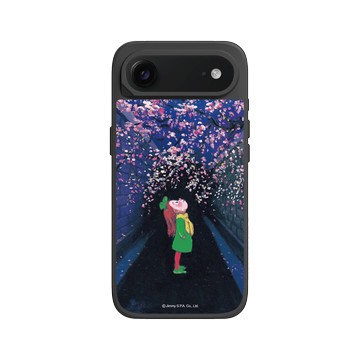 iPhone Air SolidX 黑 - 幾米 Jimmy Liao - 幸運遇見你-遇見花開