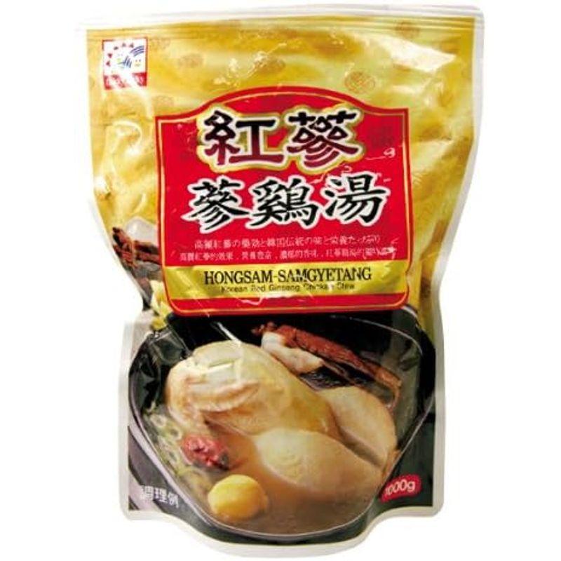 BOX販売ファイン 紅参参鶏湯 1kg X 12個入韓国食品韓国加工食品ファイン