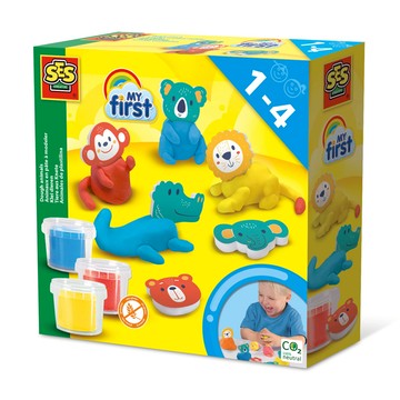 荷蘭SES Creative - 可愛動物世界創意黏土