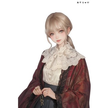 【9 月新款】07-142-0354 人物貼紙 奇幻復古浪漫喫茶