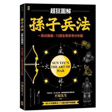 【讀書共和國】孫子兵法【超狂圖解】：一頁式簡報╳全局思考分析圖（附．作戰陣法&兵器甲胄圖鑑）
