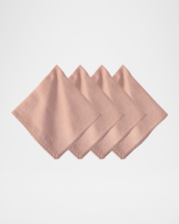 Berry Trim Blush Napkin, Set of 4