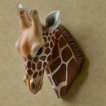 現貨+預購 掛飾 壁掛 擺件-3D立體野生動物創意居家擺飾用品3款73a26【獨家進口】【米蘭精品】