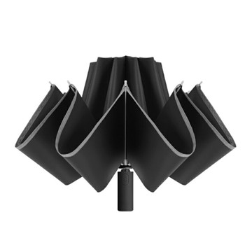 節節收UV反向自動折傘(黑色) [大買家]