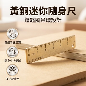 【台灣現貨】 迷你尺 隨身尺 鑰匙圈尺 量尺 直尺