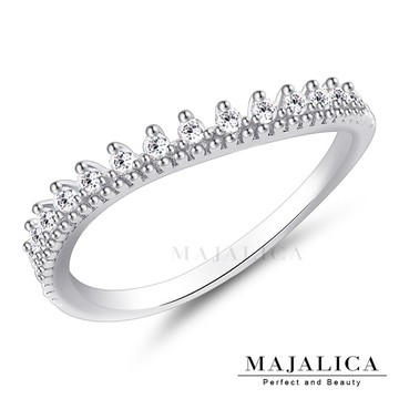 【Majalica】925純銀戒指．奇蹟．線戒
