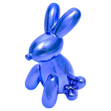 MADE BY HUMANS 閃光兔子存錢筒 - 藍色 陶瓷材質  1個