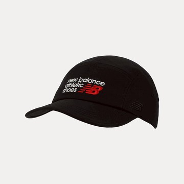 【NEW BALANCE】NB 帽子 運動帽 棒球帽 遮陽帽 黑 LAH51017BK