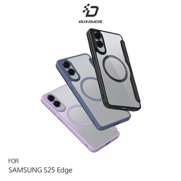 DUX DUCIS SAMSUNG 三星 Galaxy S25 Edge SKIN X Pro 皮套 側翻皮套 插卡 保護套 手機套 磁吸皮套 支援 MagSafe