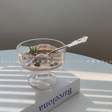 ins簡約甜品杯冰球杯女生家用雪糕杯冰沙杯冰淇淋碗酸奶碗玻璃杯