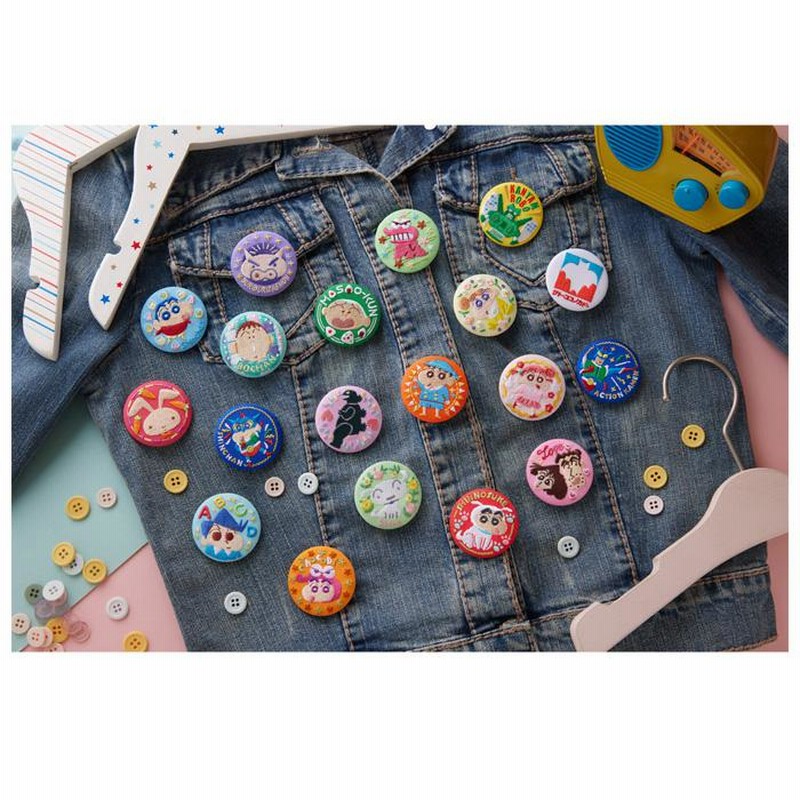 BANDAI Candy CAN BADGE COLLECTION クレヨンしんちゃん 14個入