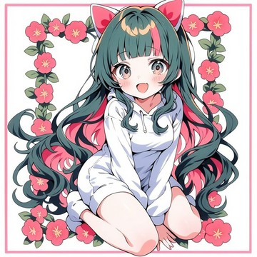 Nekonoko 2026 Halloween Collection Hiyori Sticker - 貓耳日和