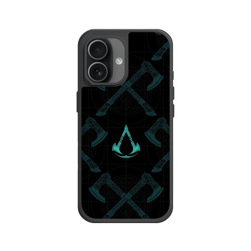 iPhone 17 SolidX 黑 - Assassin's Creed - Valhalla - Dual Axes