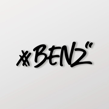 #BENZ/車貼 SunBrother孫氏兄弟 3M 反光貼紙 防水貼紙 車貼貼紙