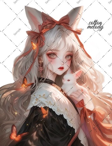 原創貼紙 no.754 人物貼紙 原創貼紙 人物貼紙 女孩貼紙 原創人物貼紙