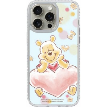 Disney 小熊維尼 iPhone16 Samsung S25 氣墊防摔標準鏡面手機殼