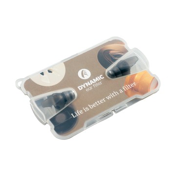 Dynamic Ear Filter 日常泛用降噪耳塞 (-20dB 專利薄膜濾波片) 輕量包裝版本