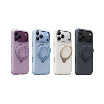 TORRAS iPhone 18 Pro系列 Ostand Q3 Silicone 四象限支架防摔手機殼