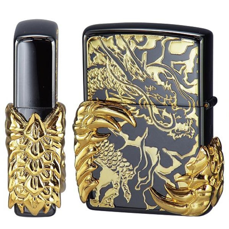 zippo☆龍/銀☆浮き彫りメタル☆立体的☆ストリートクラッシュ☆ジッポライター